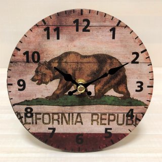 カリフォルニア  テーブルクロック  置き時計