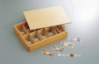 お金模型セット 10セット組(木箱付)