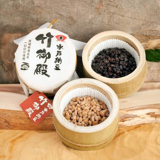 高級ギフト用納豆 「竹御殿 」（2パックセット） - 水戸納豆専門店