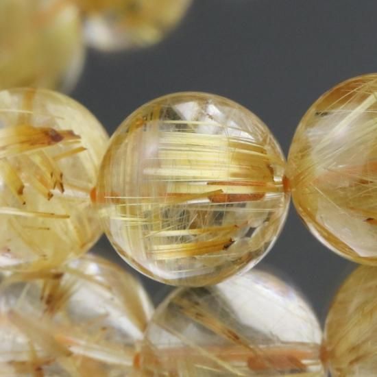 鑑別書付き キャッツアイゴールドルチル ブレスレット 約12.5mm 鑑別書付き キャッツアイゴールドルチル ブレスレット 約12.5mm