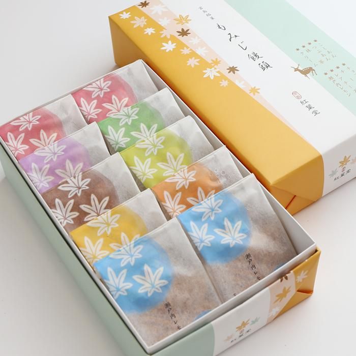 もみじ饅頭8種10個入り】 - 紅葉堂オンラインショップ