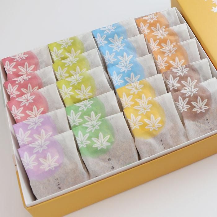 【メーカー公式ショップ】 もみじ饅頭8種20個入り】 紅葉堂オンラインショップ - スキー