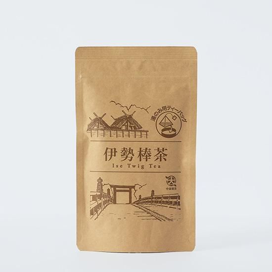 茶道　中次　月に雁 伊勢棒茶（茎ほうじ茶）ティーバッグ 3g×12個 - 農家直送の伊勢