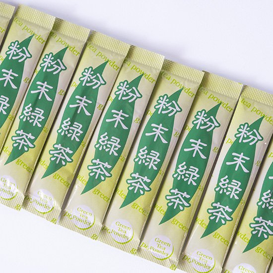 粉末緑茶 スティックタイプ お徳用100本入り - 農家直送の伊勢茶