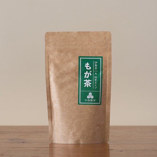 加工用 粉末緑茶（原料：もが茶）100g - 農家直送の伊勢茶通販 中森製茶