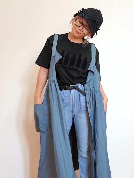 レトロサロペットスカート