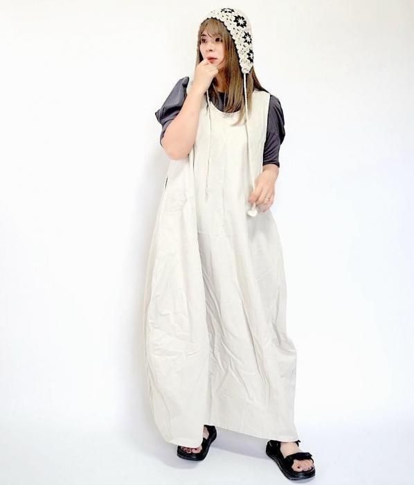 バルーンサロペットスカート