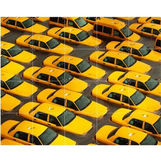 Yellow Cabs / IXXI ウォールピクチャー