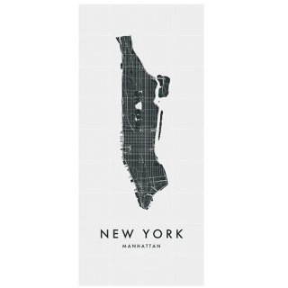 New York (Manhattan) city map / IXXI ԥ㡼 / ˥塼衼ޥå 