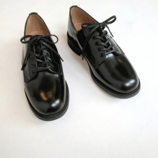 Sanders/Plain Toe Shoe /Black