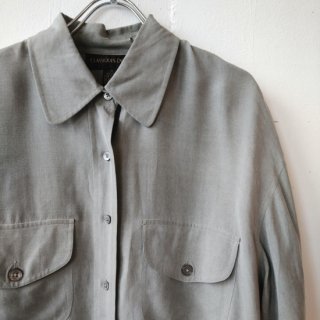 USED ladies <br>Long Sleeve Shirt / gray