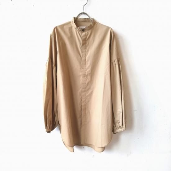 Honnete PUFFED SLEEVE LONG SHIRTS