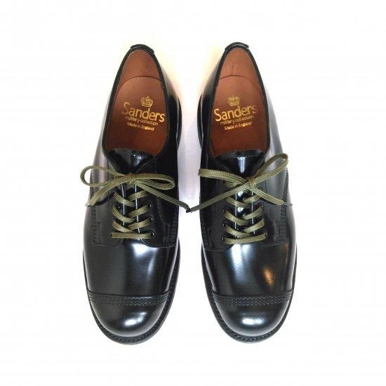 SANDERS サンダース ミリタリー ダービー シュー1834B 3 1/2 Sanders Military Derby Shoe 1834 Black