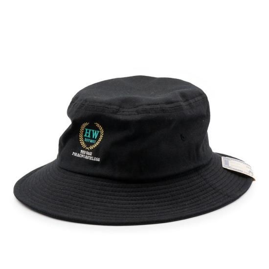 THE H.W.DOG&CO.BRIM6.5 BUCKET HAT-Black THE H.W.DOG&CO. HAT 36