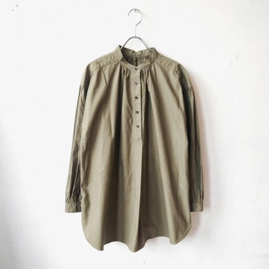 トップス NIGEL CABOURN VINTAGE GATHER BLOUSE Nigel Cabourn ナイジェルケーボン VINTAGE GATHER BLOUSE