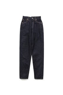 LENO<br>LUCY HIGH WAIST TAPERED JEANS<br>ONE WASH