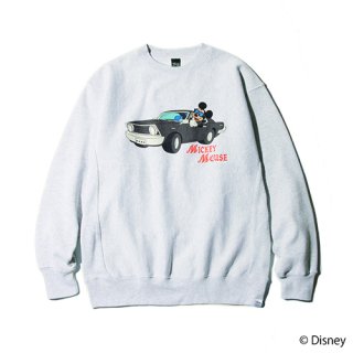 <img class='new_mark_img1' src='https://img.shop-pro.jp/img/new/icons8.gif' style='border:none;display:inline;margin:0px;padding:0px;width:auto;' />GOOD HELLER<br>DISNEY MICKEY MOUSE CREW SWEAT
