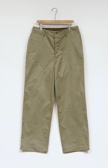 Nigel Cabourn チノパン ヴィンテージツイル カーキ メンズ NARROW チノパンツ／Nigel Cabourn（ナイジェルケーボン