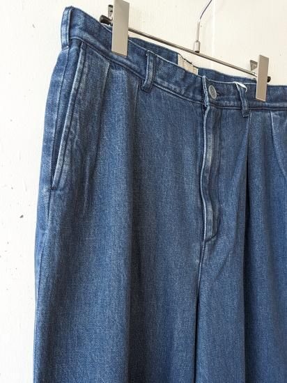 EVCON 2TUCK DENIM TROUSER EVCON 2TUCK DENIM TROUSER