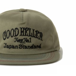 GOOD HELLER<br>LOGO EMBROIDERY PIQUE CAP