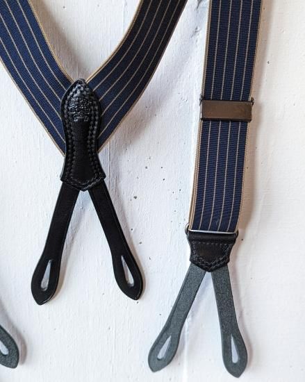 gypsy&sons キャンバスレザーサスペンダー　ボタン式　19SS gypsy&sons キャンバスレザーサスペンダー ボタン式 19SS gypsy&sons