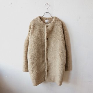 <img class='new_mark_img1' src='https://img.shop-pro.jp/img/new/icons8.gif' style='border:none;display:inline;margin:0px;padding:0px;width:auto;' />Honnete<br>Boa Oversized No Collar Jacket