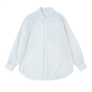 <img class='new_mark_img1' src='https://img.shop-pro.jp/img/new/icons8.gif' style='border:none;display:inline;margin:0px;padding:0px;width:auto;' />MY___ <br>SHEER STRIPED REGULAR COLLAR SHIRT
