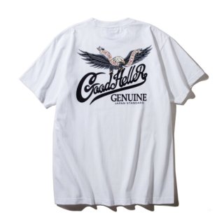 <img class='new_mark_img1' src='https://img.shop-pro.jp/img/new/icons8.gif' style='border:none;display:inline;margin:0px;padding:0px;width:auto;' />GOOD HELLER<br>EAGLE LOGO S/S TSHIRT