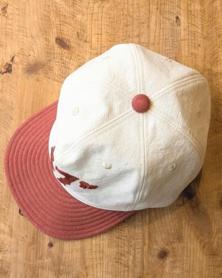 帽子 Gypsy&sons two tone cap off/red Gypsy&sons two tone cap off/red - メルカリ