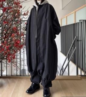 <img class='new_mark_img1' src='https://img.shop-pro.jp/img/new/icons6.gif' style='border:none;display:inline;margin:0px;padding:0px;width:auto;' />Honnete <br>Tacked Sleeve Over Fit Coat