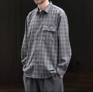 <img class='new_mark_img1' src='https://img.shop-pro.jp/img/new/icons6.gif' style='border:none;display:inline;margin:0px;padding:0px;width:auto;' />MANUAL ALPHABET<br>
WOOL LOOSE FIT R/C SHT