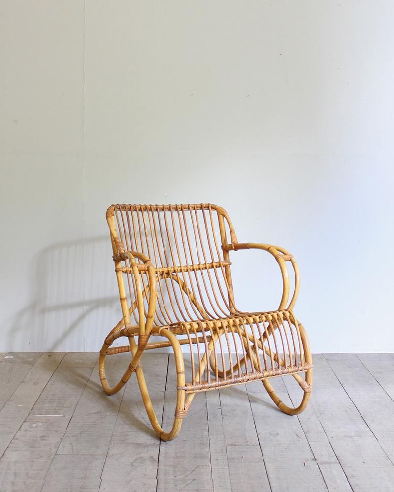 rattan chair antique