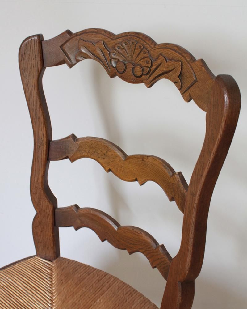 ラッシュシートチェアRush Seat Chair - フランスアンティーク