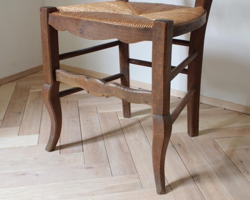 ラッシュシートチェアRush Seat Chair - フランスアンティーク ラッシュシートチェアRush Seat Chair - フランスアンティーク