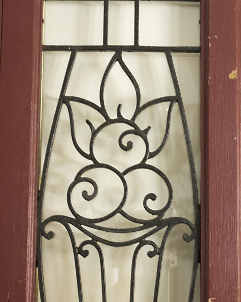フランス アンティーク Iron Double Door ドア カウンター フランス アンティーク Iron Double Door ドア カウンター