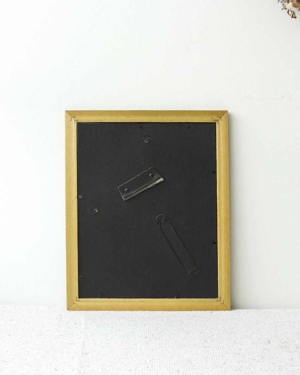 フランスアンティークイラスト入りフレーム