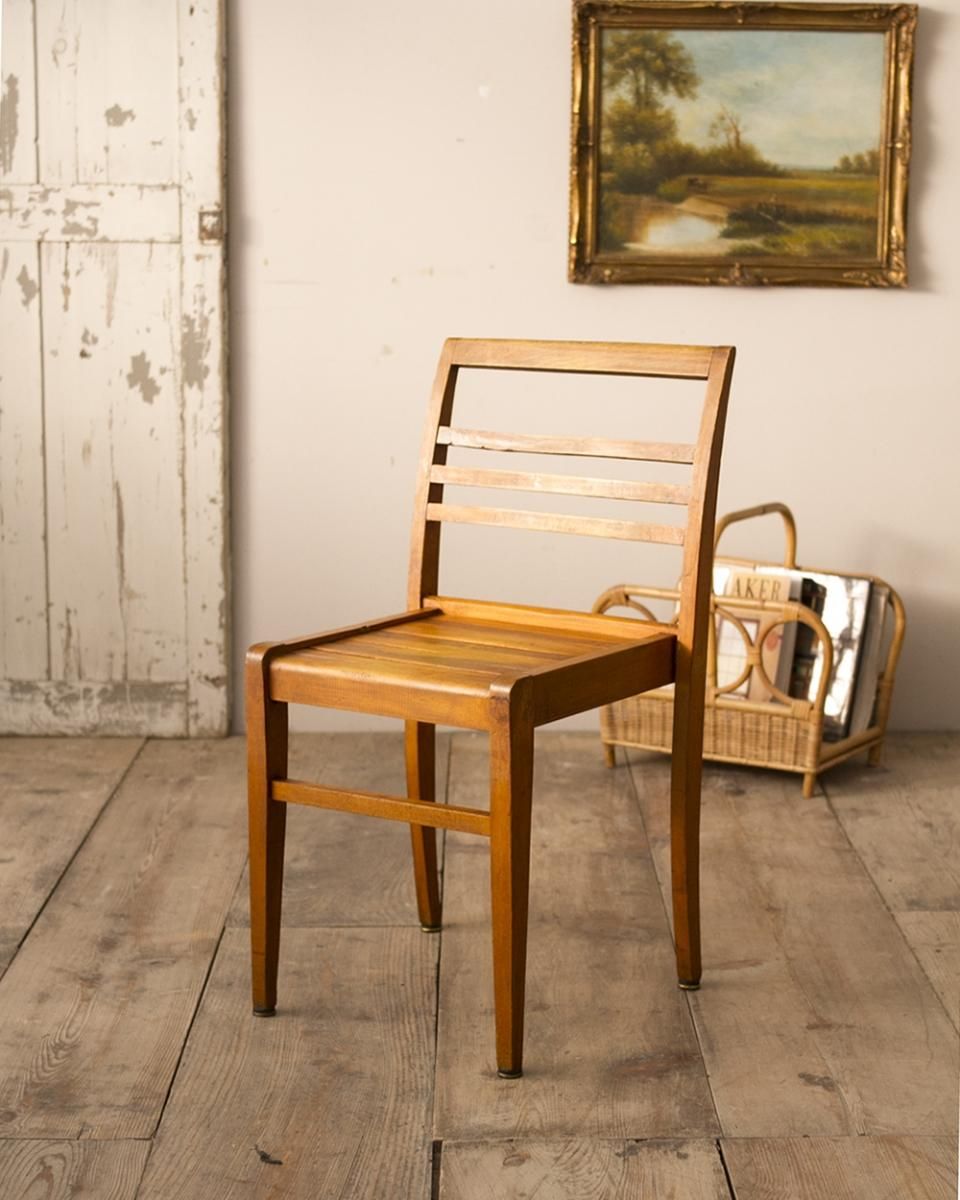 フランスにて買い付けたRene' Gabriel / ルネ・ガブリエルのチェア