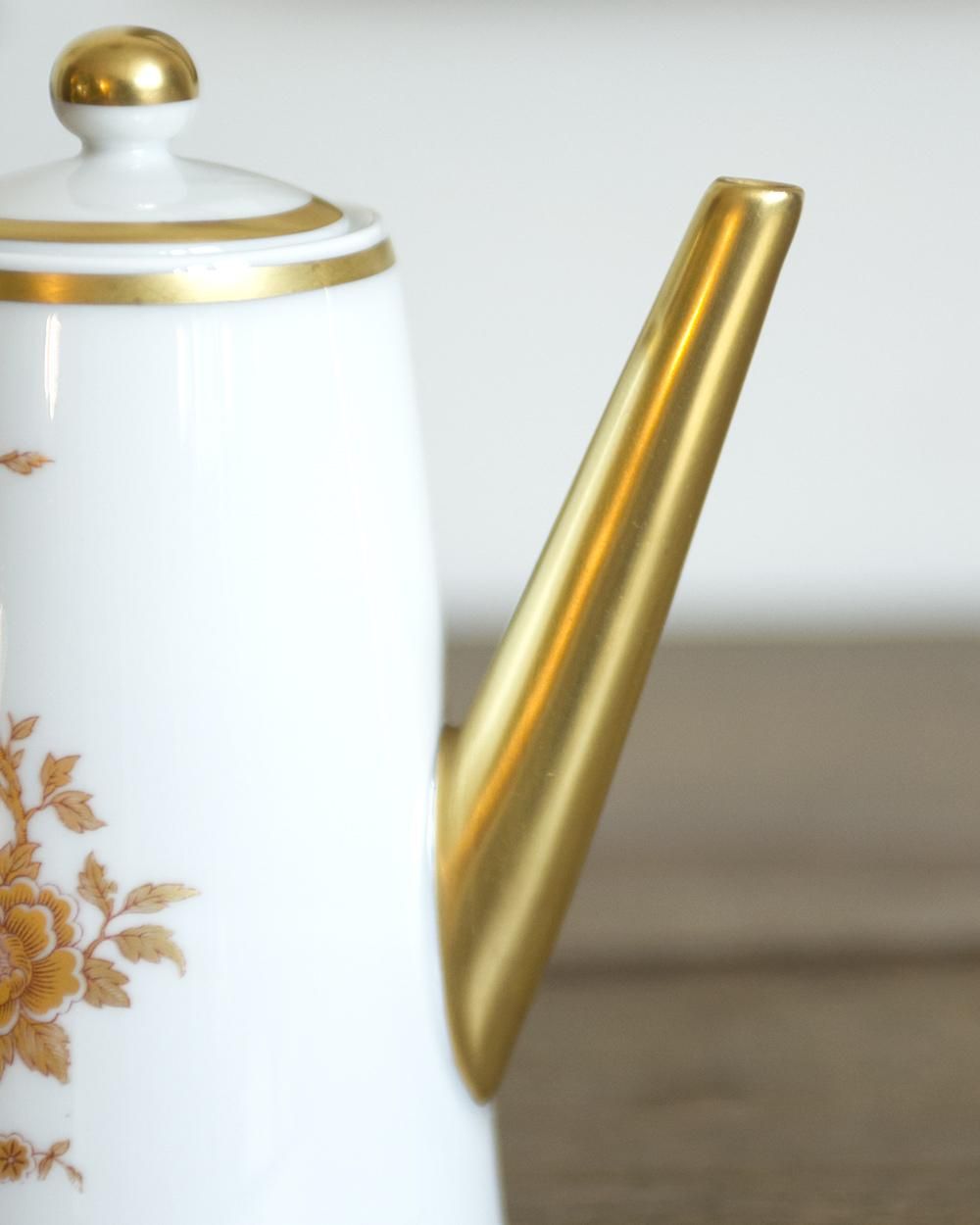 リモージュ  ポット　フランス LIMOGES(リモージュ) セラミックポット ティーポット｜Antiques Knock