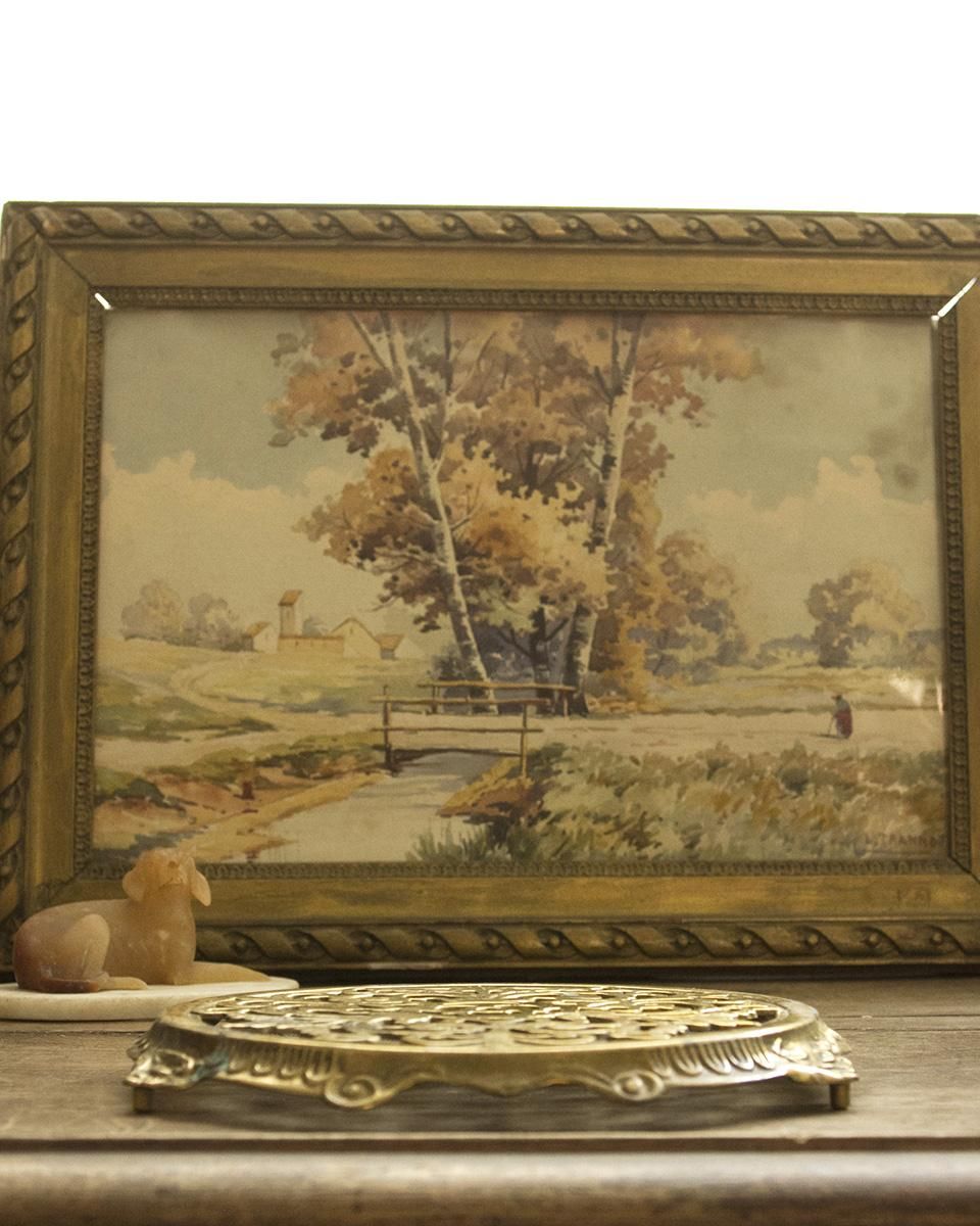 アンティーク 真鍮製 トリベット(鍋敷き) | Antiques Knock アンティーク 真鍮製 トリベット(鍋敷き) | Antiques Knock