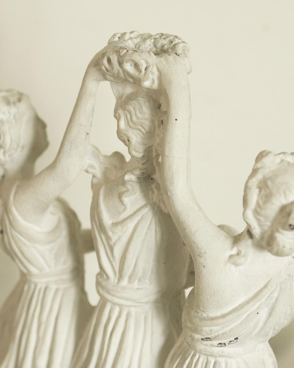 アンティーク ギリシア神話の女神 三美神 カリテス像 | Antiques