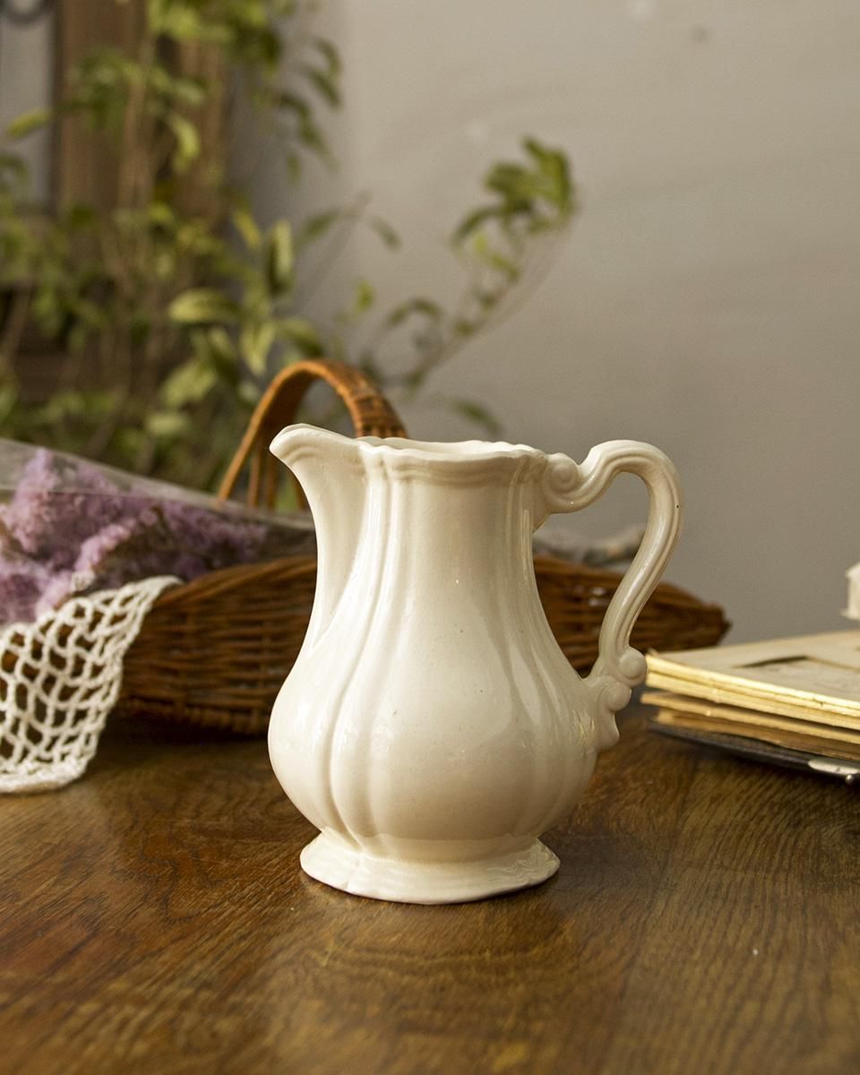 アンティーク Sarreguemines(サルグミンヌ)窯のピシェ（ジャグ