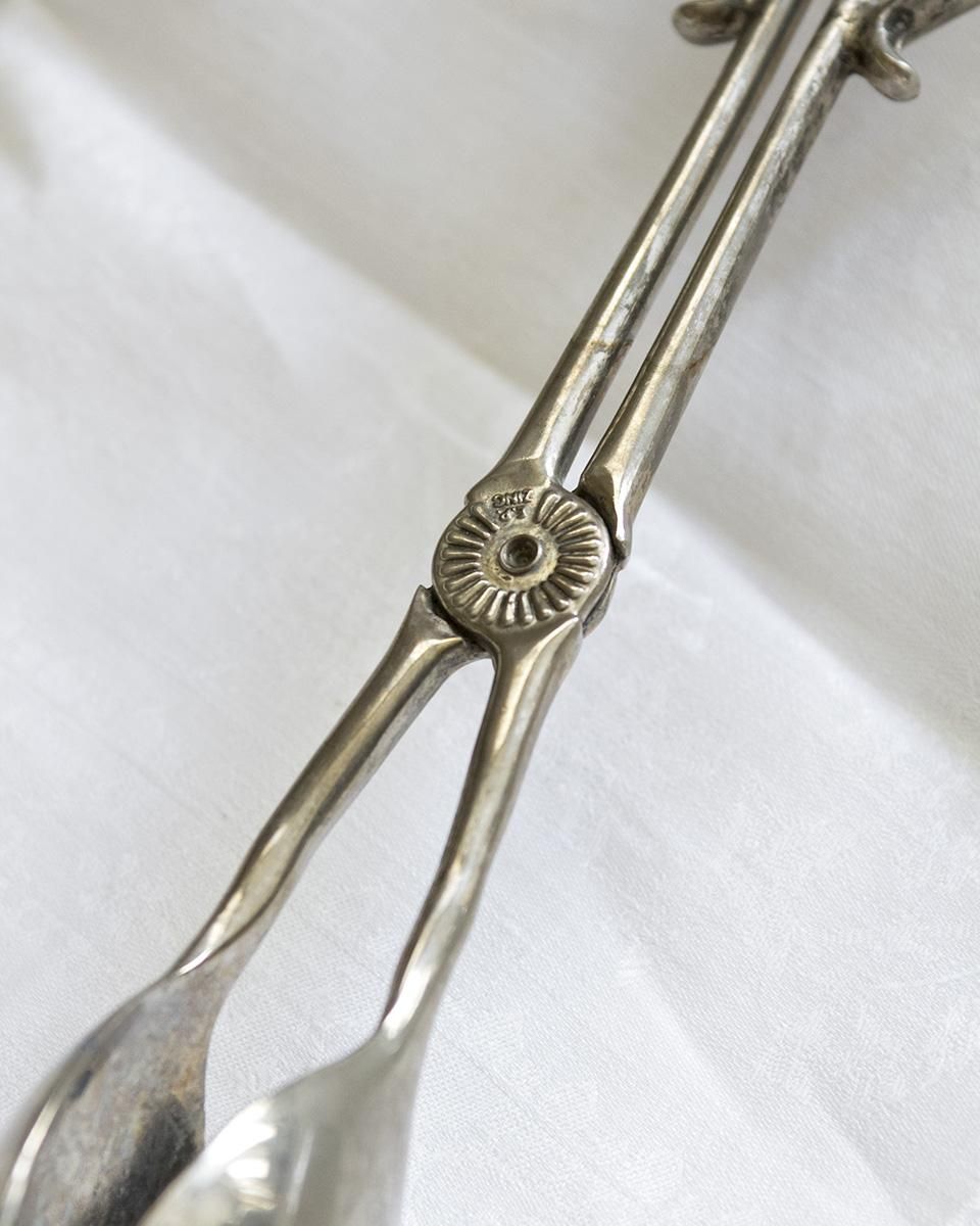 フランスアンティーク シルバーサービングトング|Antiques Knock フランスアンティーク シルバーサービングトング|Antiques Knock