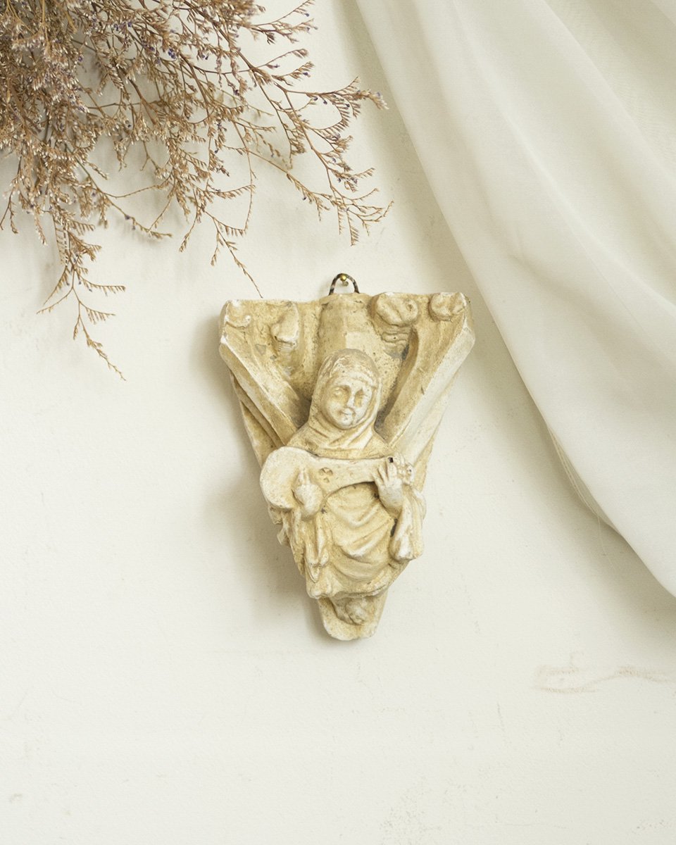 フランスアンティーク 修道女の石像サンプラー｜Antiques Knock