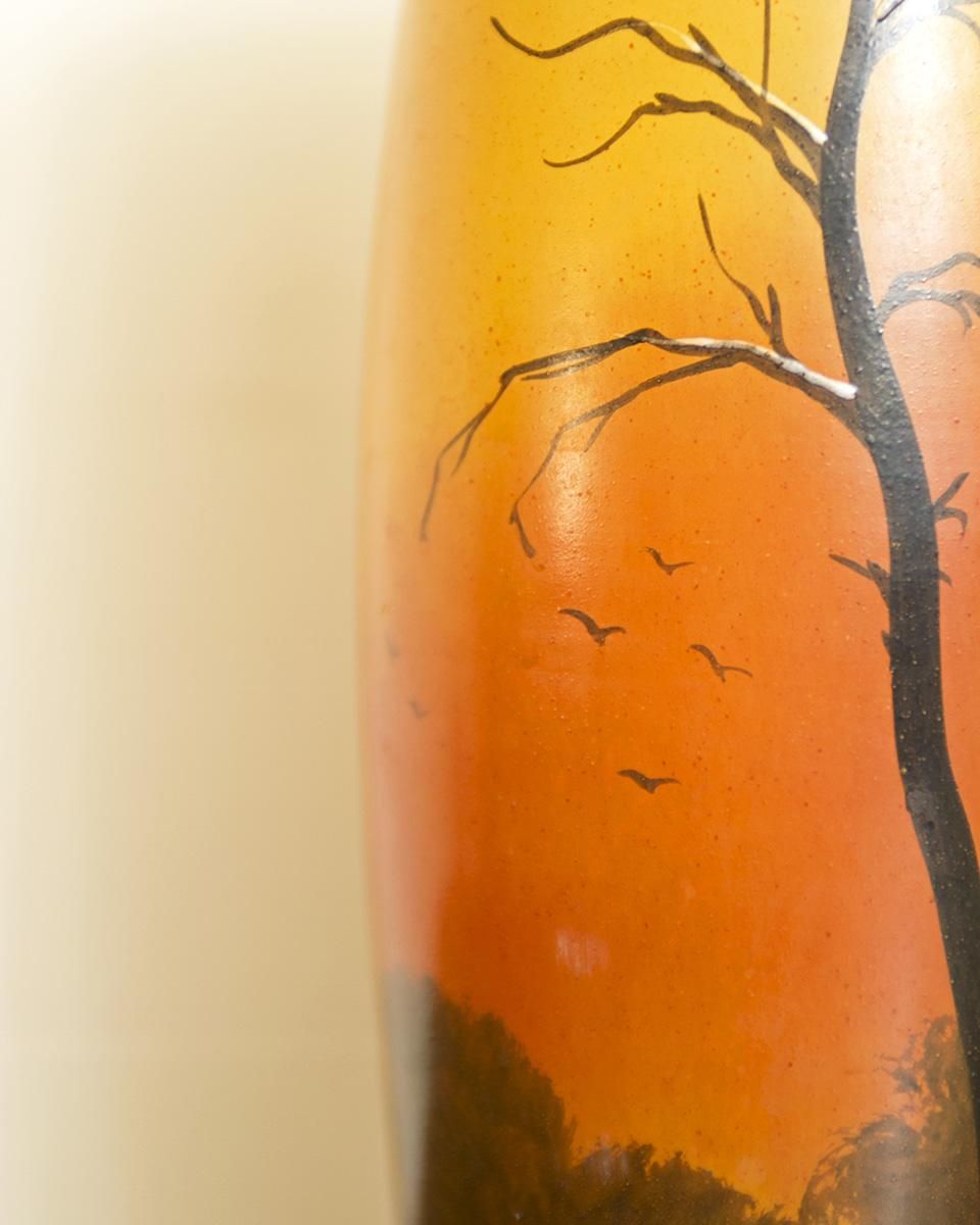 アンティーク ”Legras” フラワーベース 