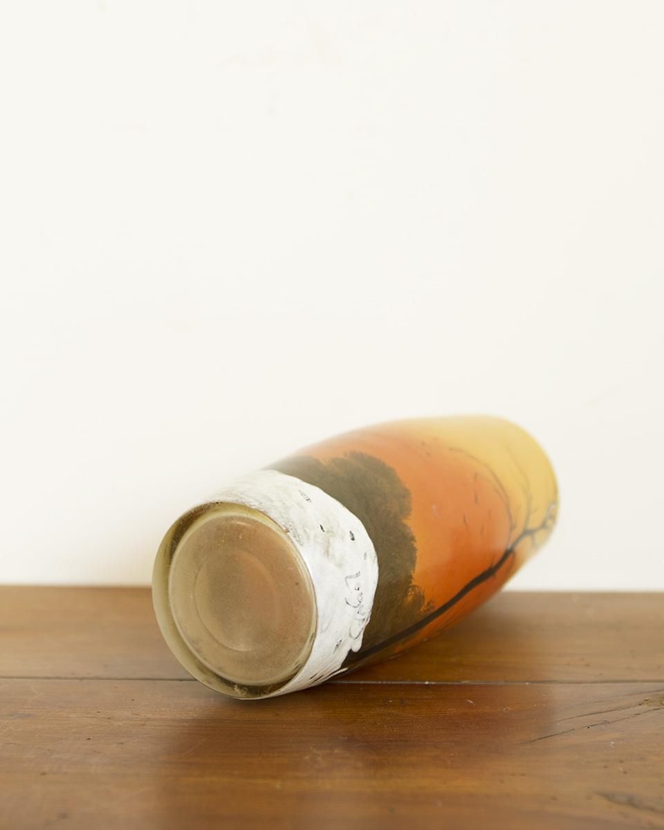 アンティーク ”Legras” フラワーベース 