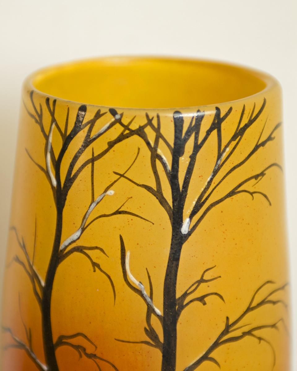 アンティーク ”Legras” フラワーベース 