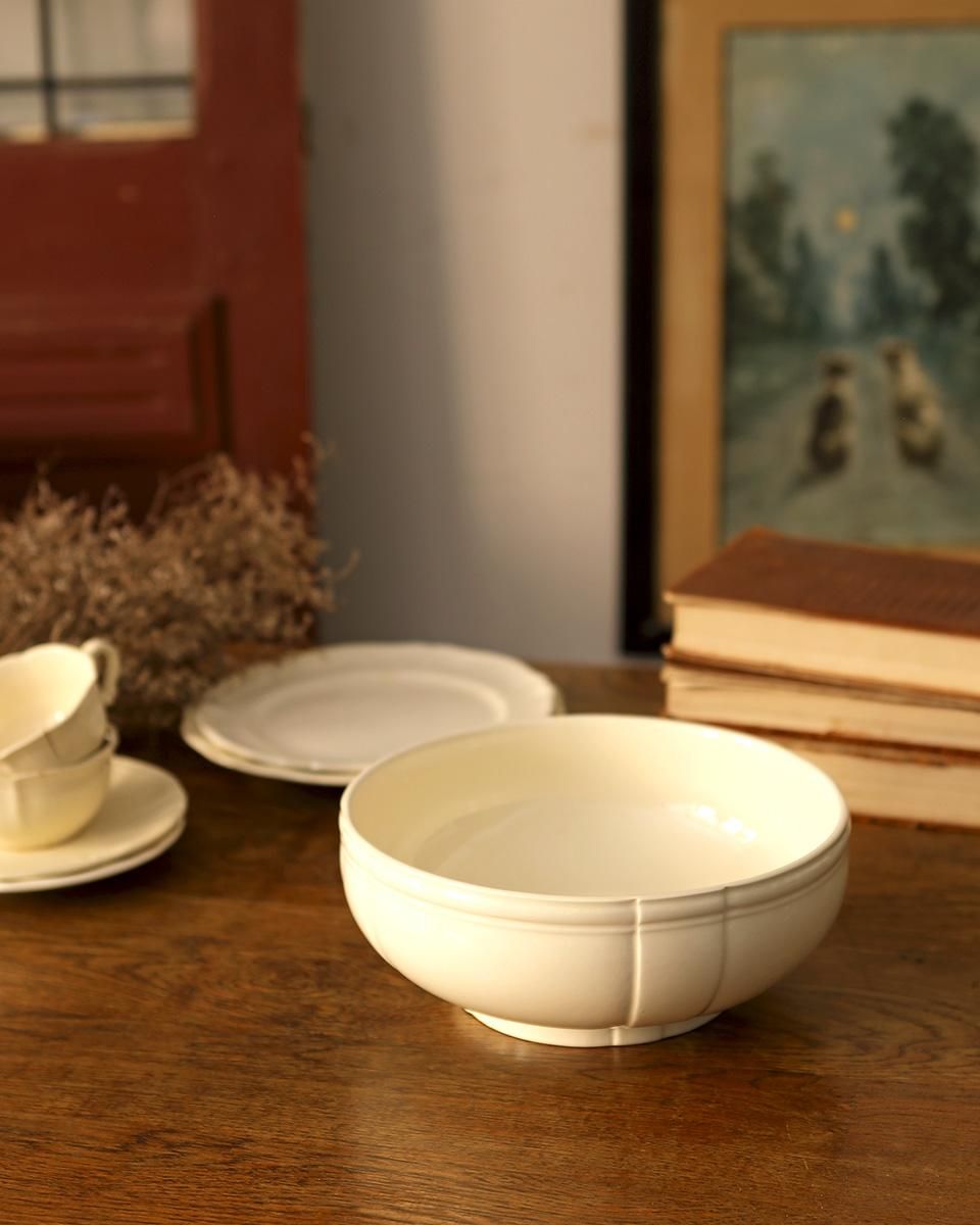 sale! 19世紀 フランス Digoin Sarreguemines 白の集約と