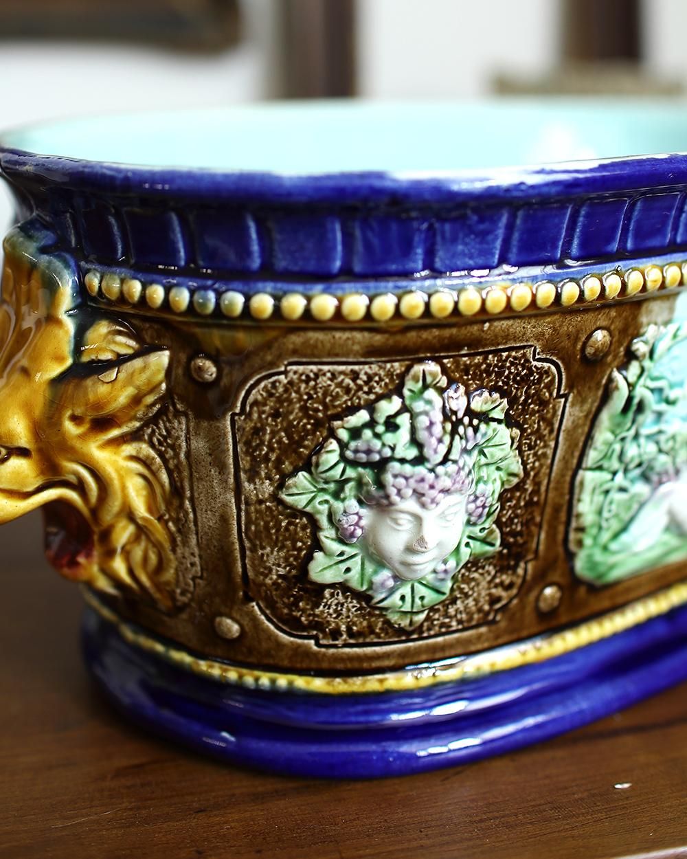 アンティーク バルボティーヌ フラワーベース 花器 壷 鉢