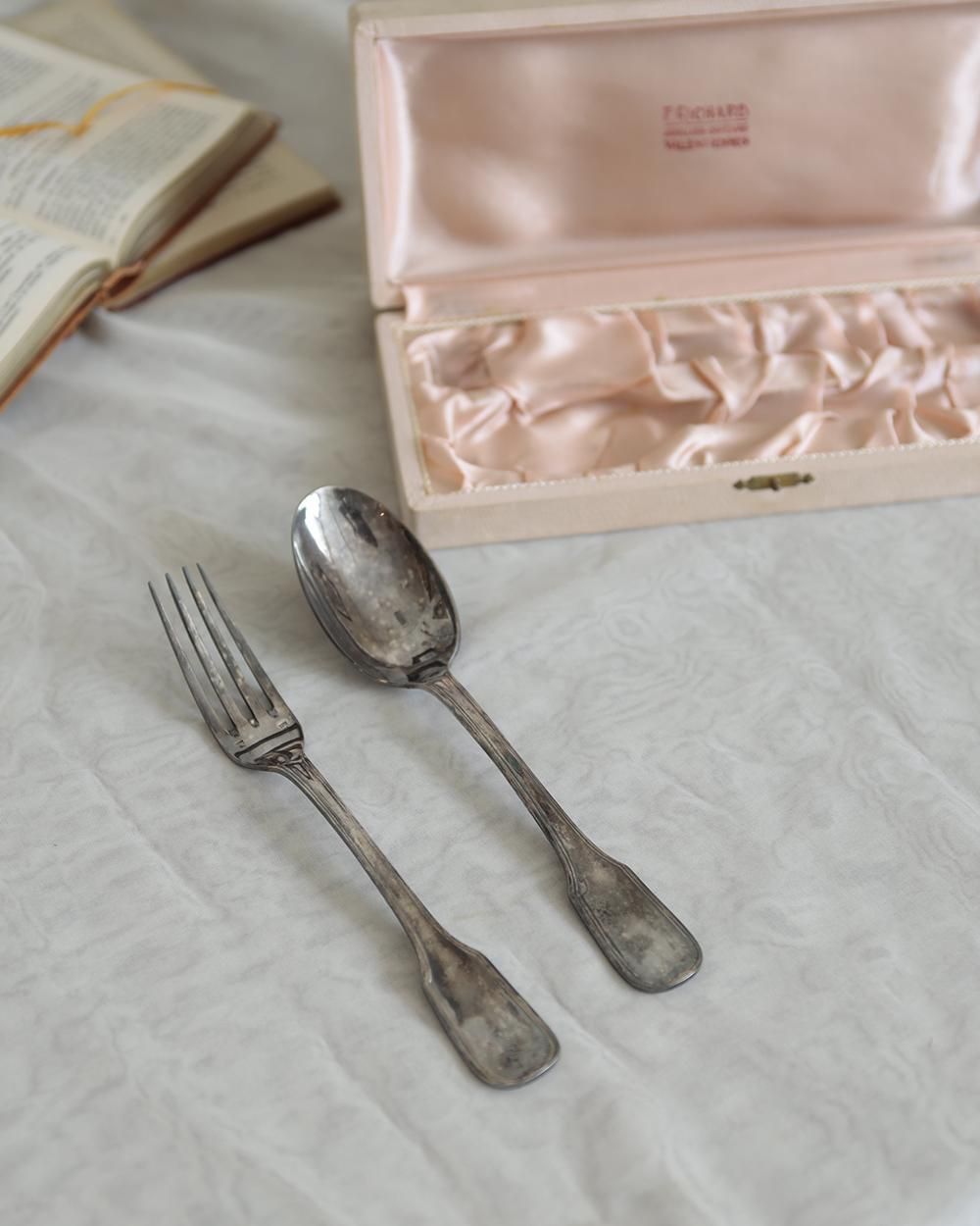 フランスアンティーク シルバー カトラリーセット | Antiques Knock
