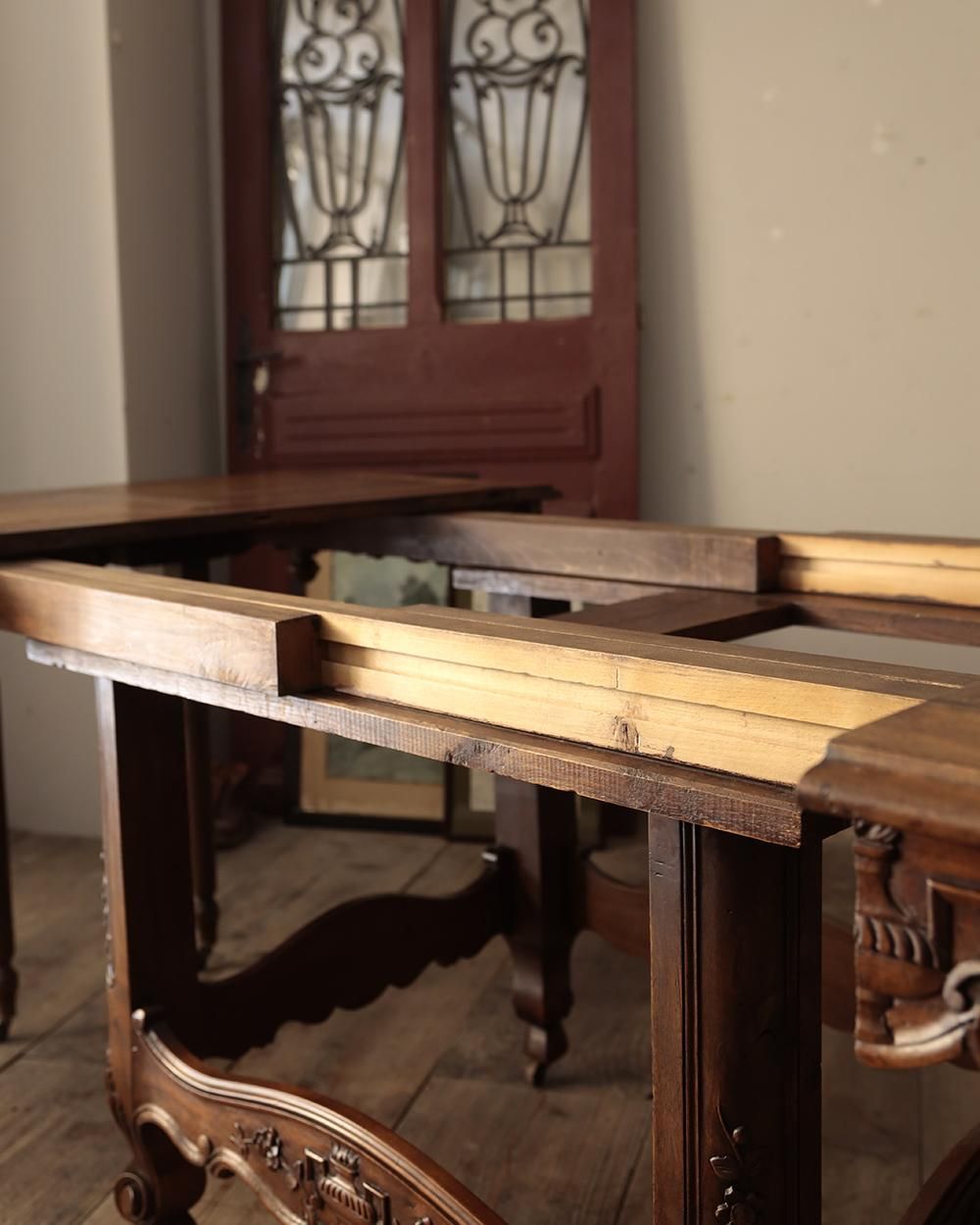 フランスアンティーク 木製ダイニングテーブル フランスアンティーク 木製 ダイニングテーブル | Antiques Knock